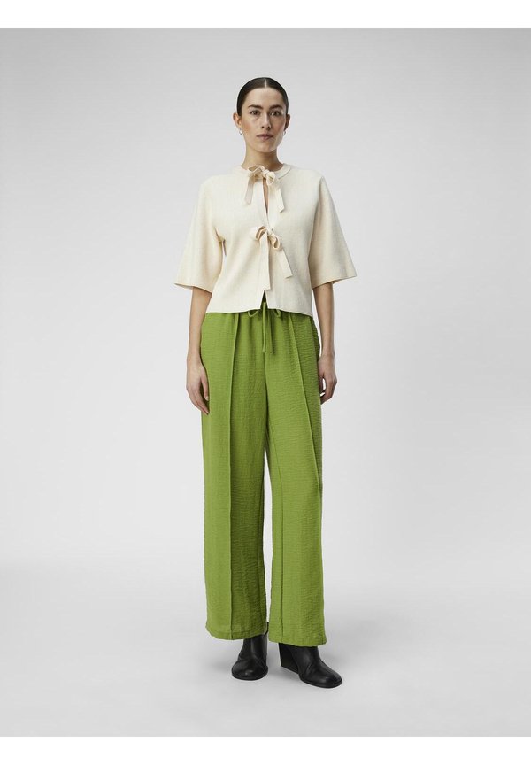 OBJULLA PARVI  - Cardigan - sandshell