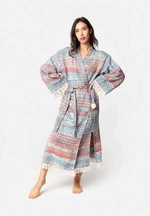 QUEIMADA - Dressing gown - red blue
