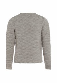 Knit Factory BECKY - Strickjacke - iced clay