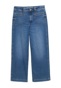 TTNELMA CULOTTE - Platėjantys džinsai - used mid stone blue denim