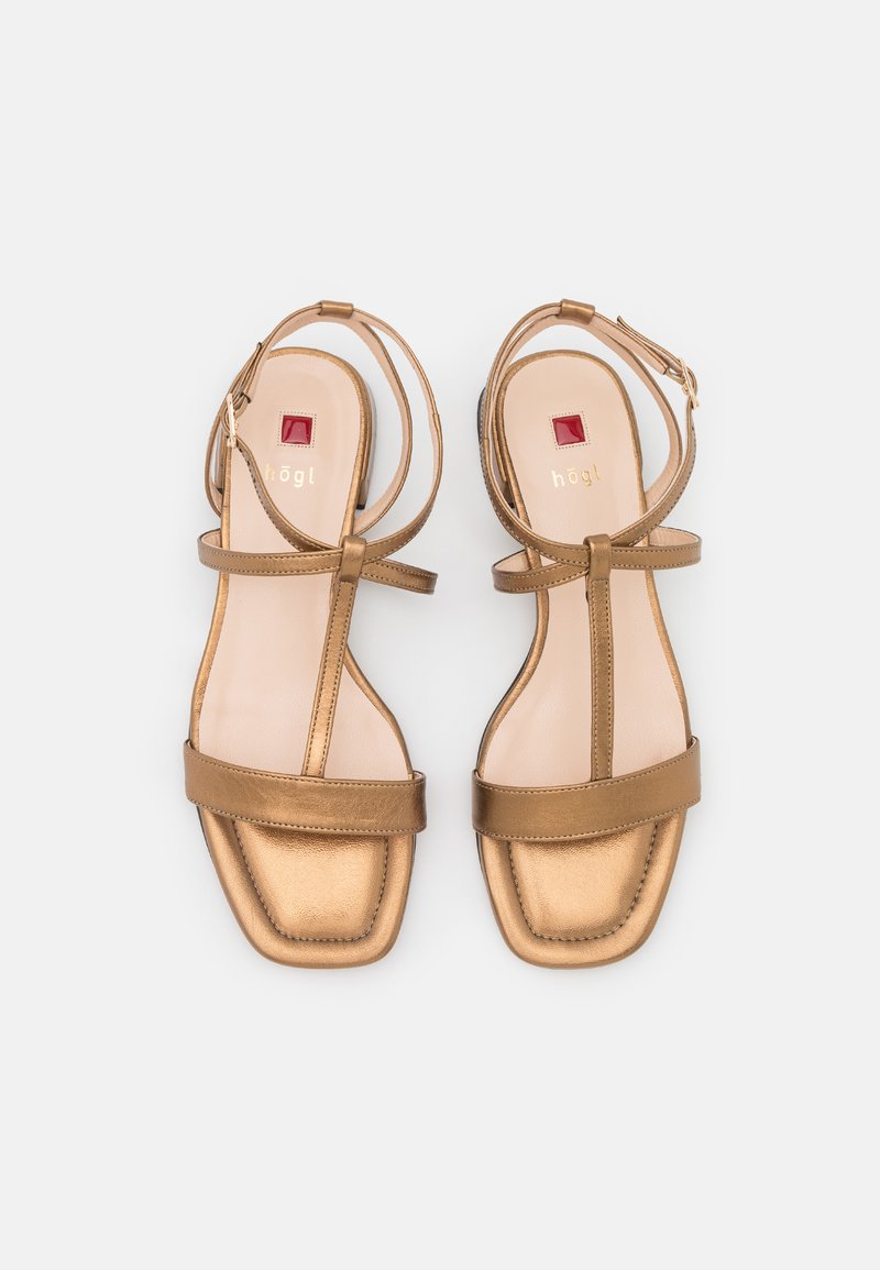 Damen Sneaker | Högl LIBELLA Riemensandalette bronce metallic/bronze - AS90631 Damen Sneaker | Högl LIBELLA Riemensandalette bronce metallic/bronze - AS90631