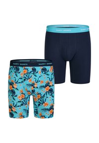 Niet geselecteerd, flower print navy