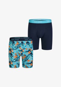 Geselecteerd, flower print navy