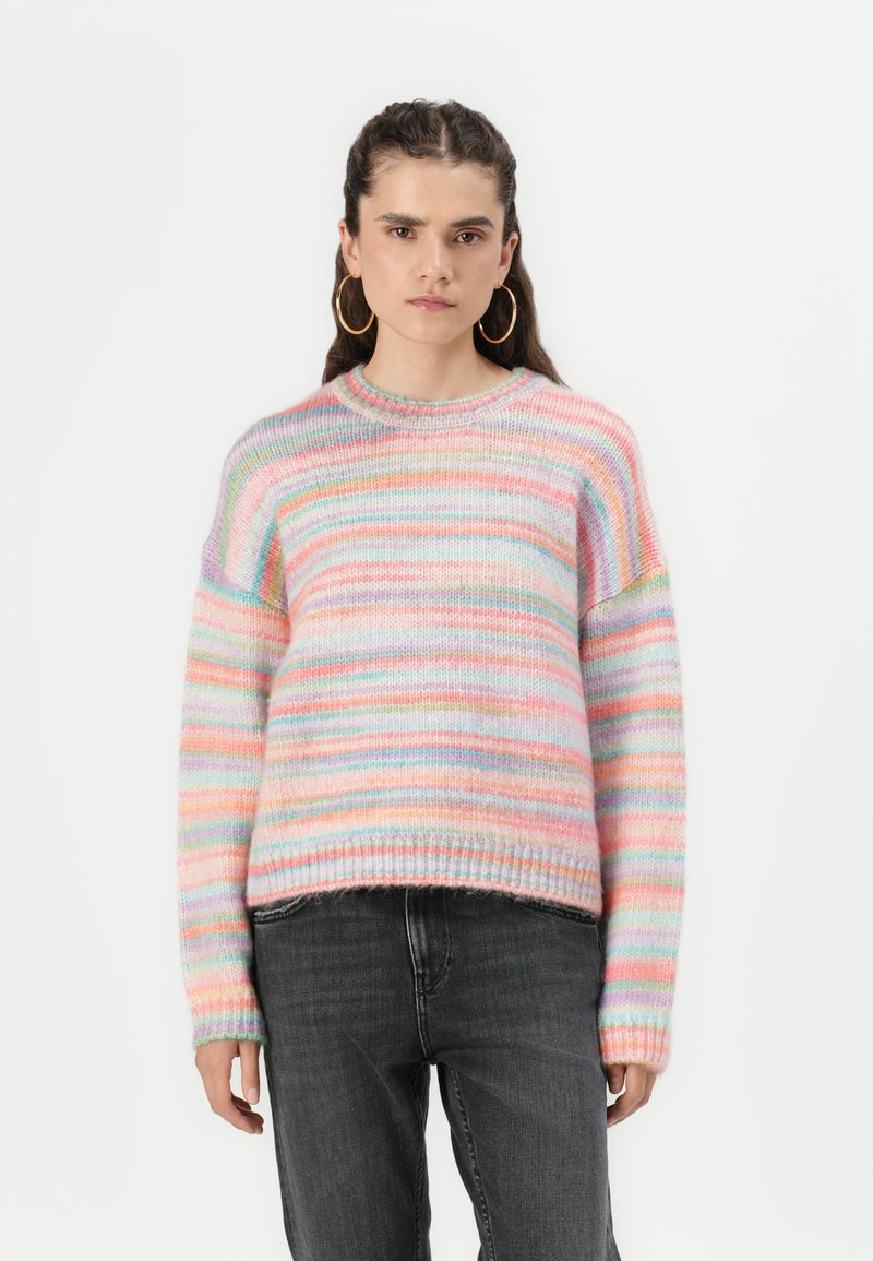 Pieces PCORMAN O NECK - Camisola - pink-a-boo
