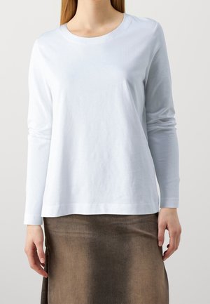 Selected T-shirt à manches longues - white
