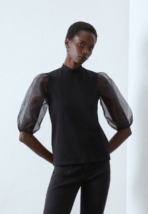 Printtipaita - black