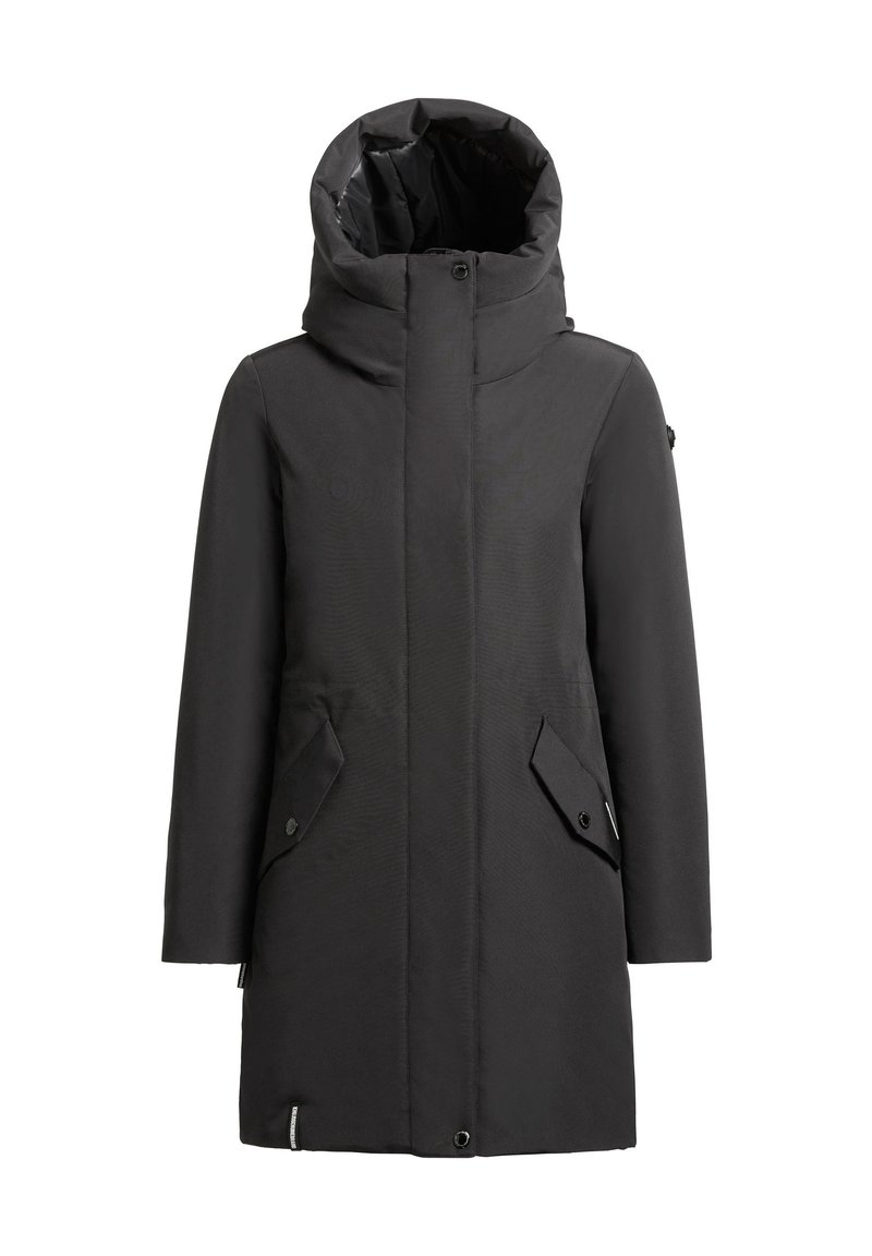khujo Wintermantel donkergrijs