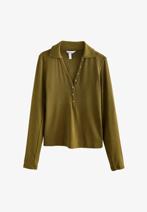 PETITE FIT - Bluză polo - olive green