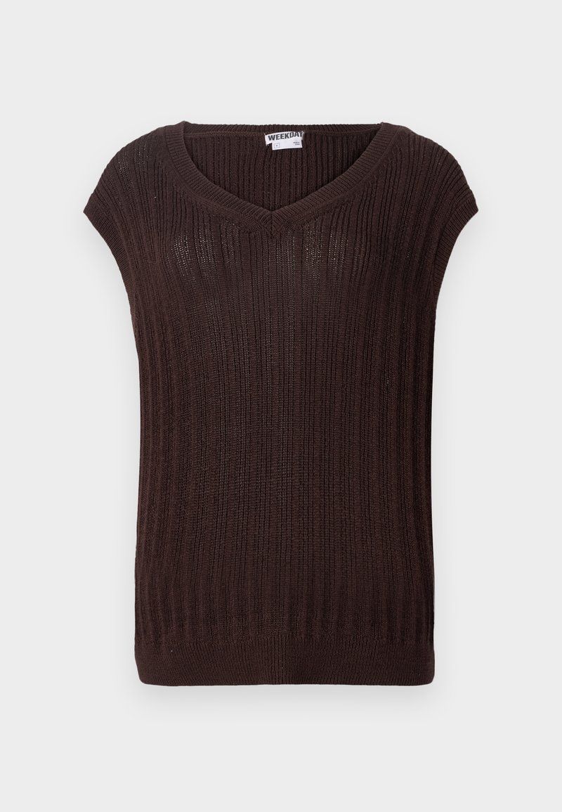 Weekday Bodywarmer bruin