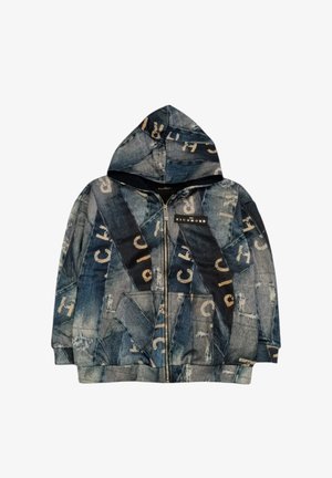 John Richmond Felpa con zip - blue