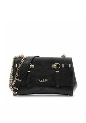 Guess, LEONA CONVERTIBLE FLAP - Sac bandoulière - black