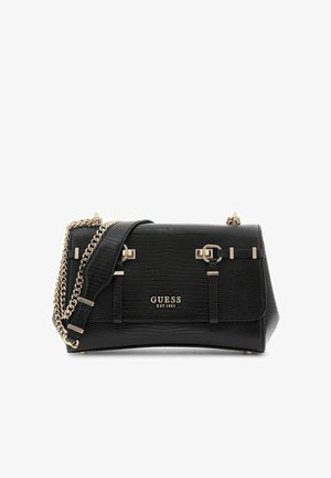 Guess, LEONA CONVERTIBLE FLAP - Sac bandoulière - black