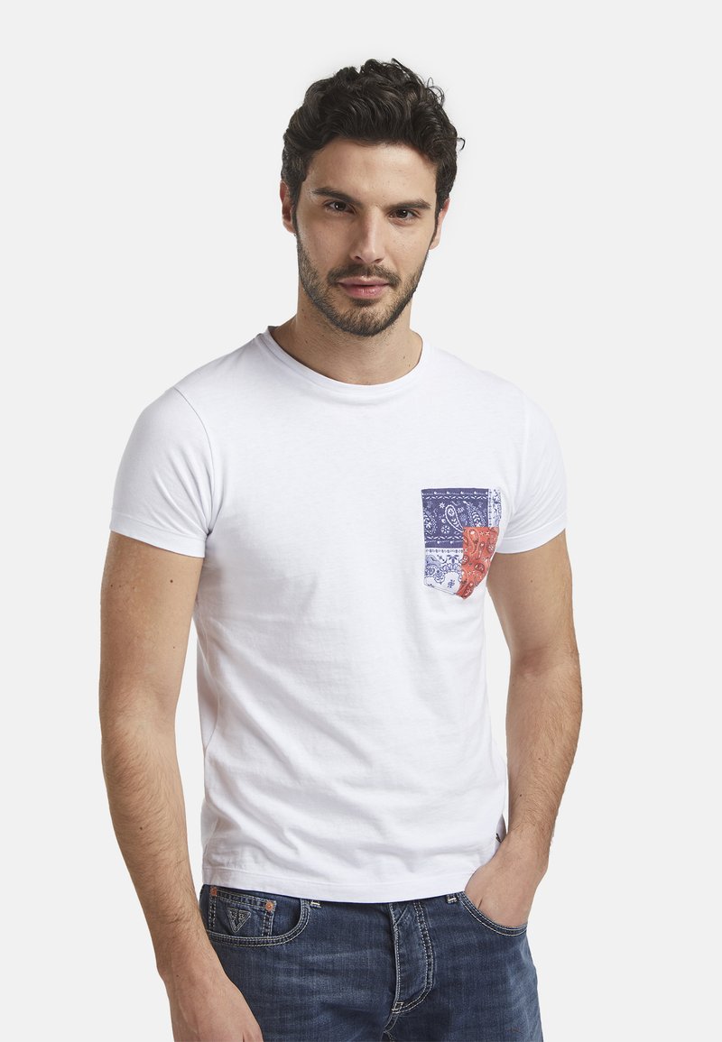 Esprit Collection FAB MIX TEE - T-shirt basic - white/bianco