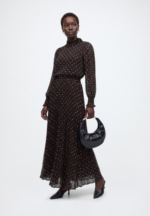 Vero Moda, VMSMILLA - Μάξι φούστα - chocolate torte/birch