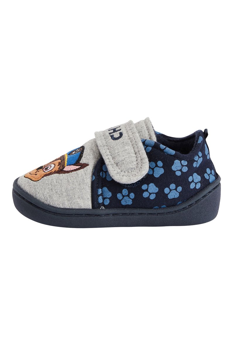 Next PAW PATROL STRAP TOUCH FASTEN CUPSOLE SLIPPERS - Kravlesko - grey
