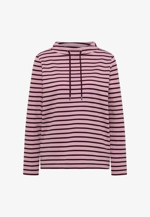 Cecil, LANGARM SHIRT MIT FUNNEL NECK UND STREIFEN - T-shirt à manches longues - mellow rose
