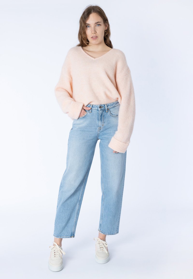 Damen Strickjacken | American Vintage EAST Strickpullover light pink/rosa - WW17275 Damen Strickjacken | American Vintage EAST Strickpullover light pink/rosa - WW17275
