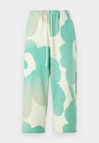 Marimekko FINAALI UNIKKO UNISEX - Pantaloni sportivi - off white/green
