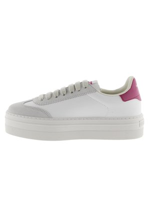 BASKET CUIR - Zapatillas - fushia