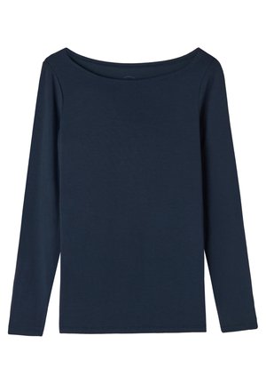 BOAT-NECK - Long sleeved top - intense blue