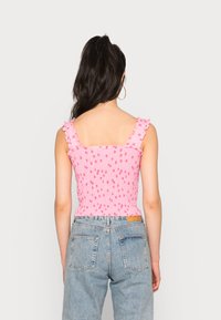 Pieces PCTAYLIN SMOCK - Top - prism pink