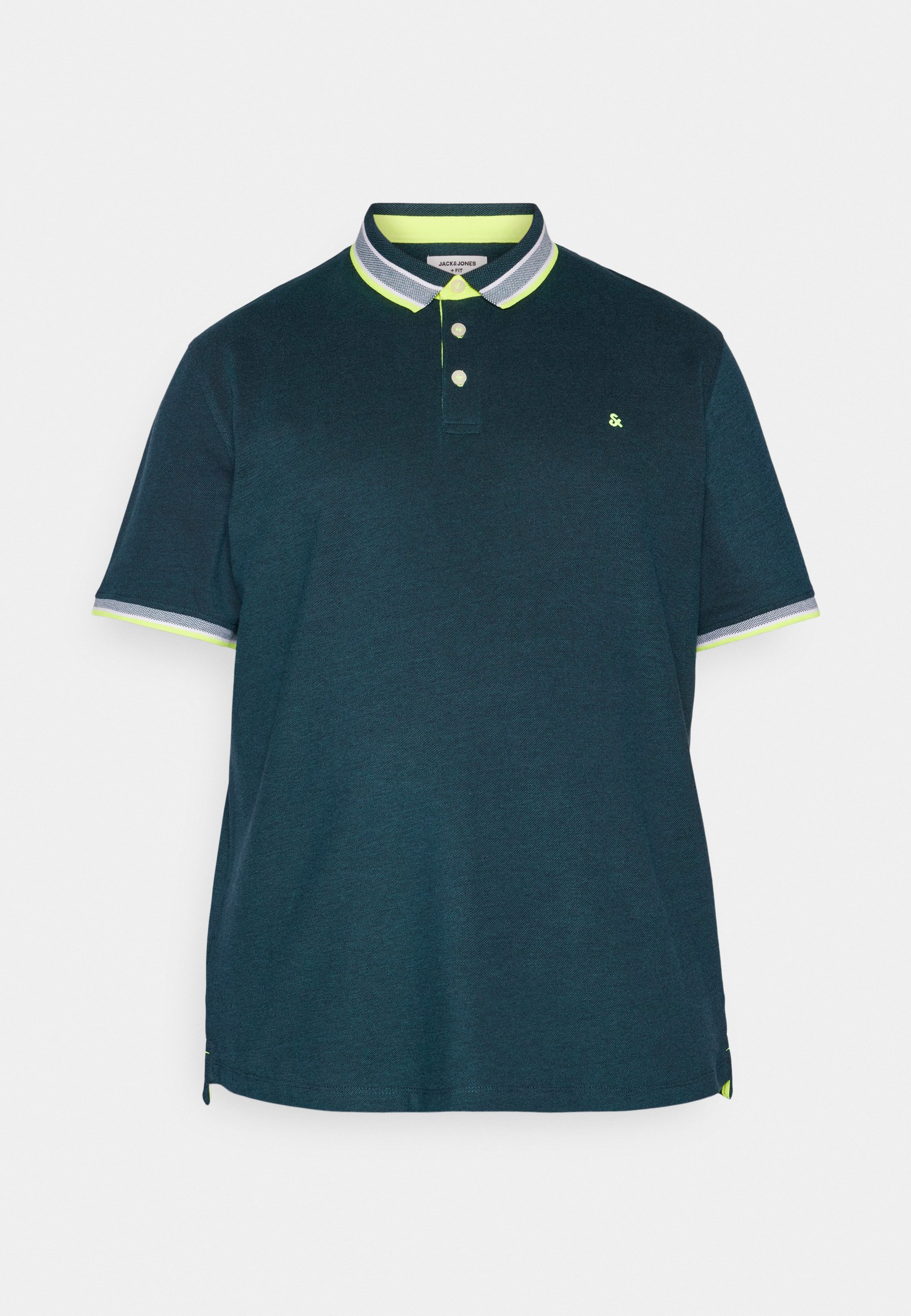 トップス supreme green navy border polo shirt Eight-X | Designer Menswear | Navy Polo With White And Green Trim