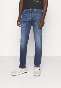 Calvin Klein Jeans SKINNY - Jeans Skinny Fit - denim dark
