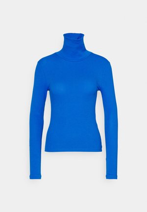 Pieces Petite PCKITTE ROLLNECK - Μπλούζα με μακριά μανίκια - princess blue
