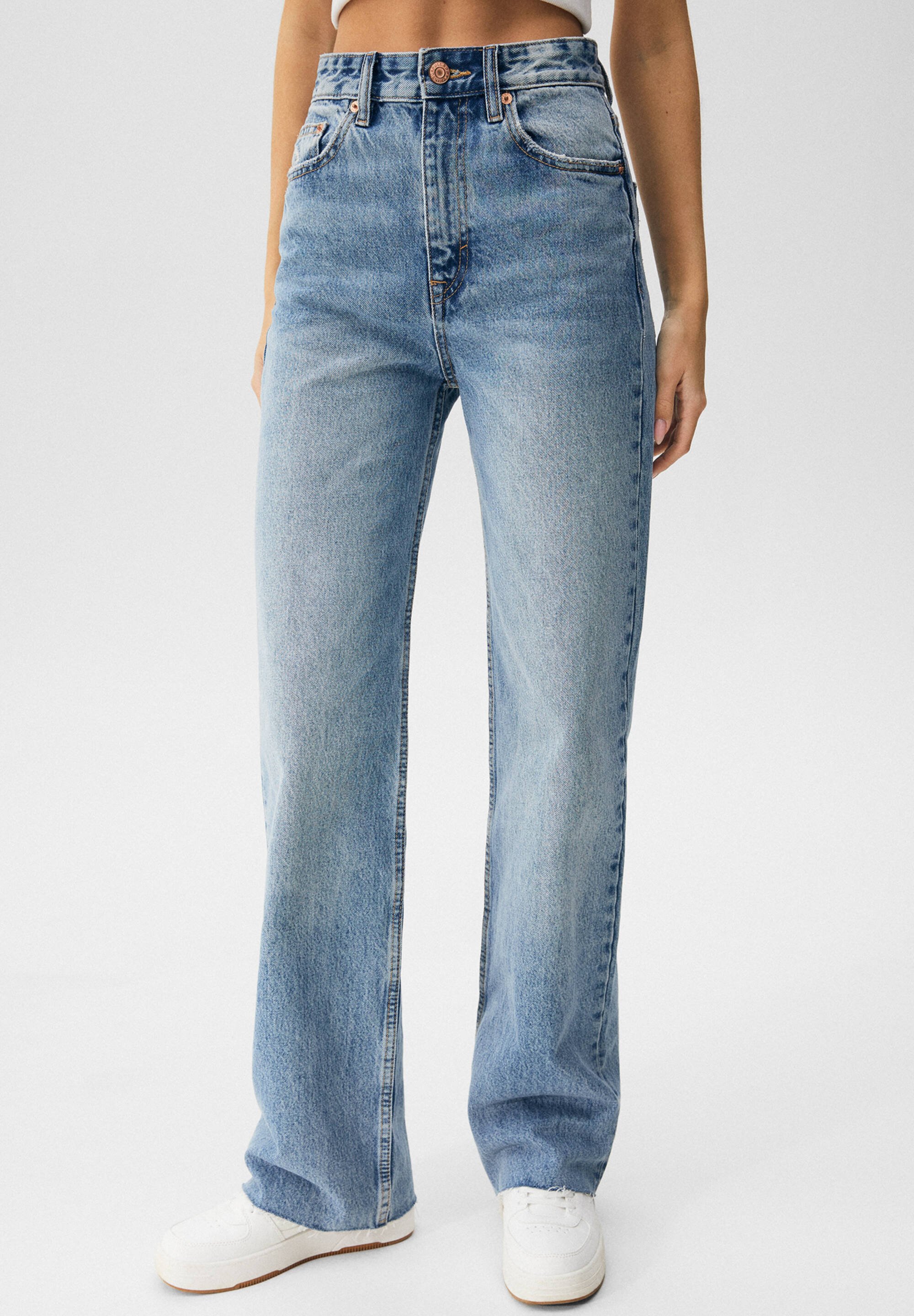 pull on straight leg jeans