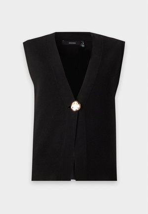 Vero Moda, VMAGUEDA V NECK - Vesta - black