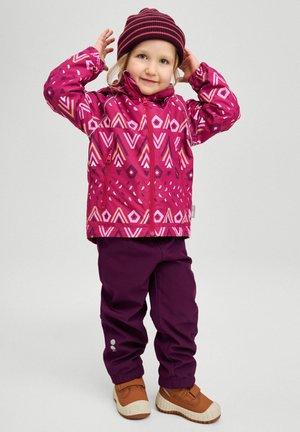 Waterproof jacket - cool burgundy