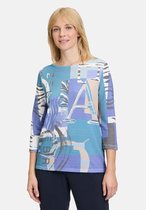 MIT STRUKTUR - Sweatshirt - blue petrol