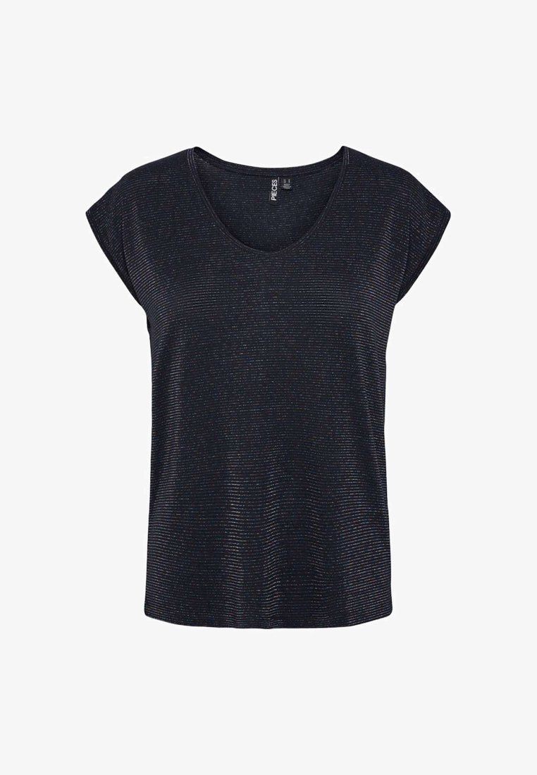 Pieces T-shirt imprimé - marine