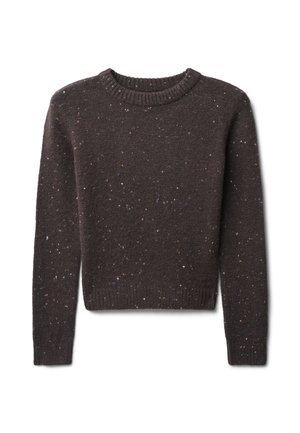 GIROCOLLO  - Jumper - var marrone scuro melange