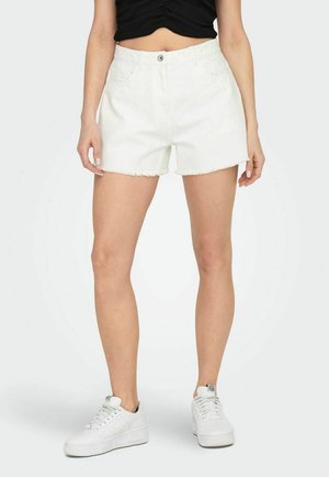 HIGH WAIST - Shorts - bright white