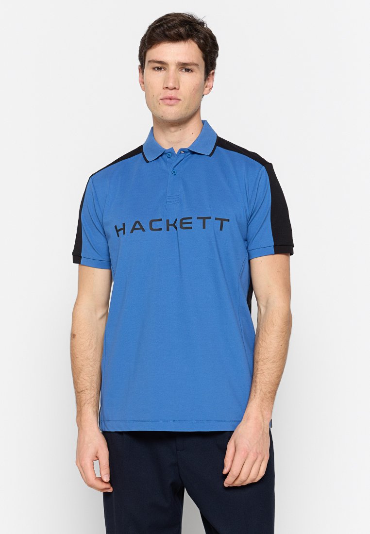 Hackett London Poloshirt blauw Hackett London Poloshirt blauw