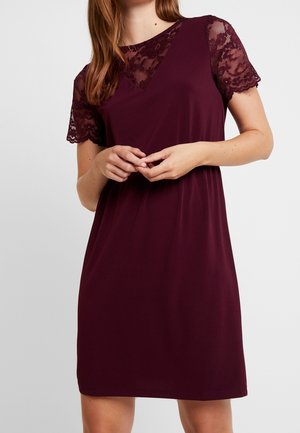 Jersey dress - brown