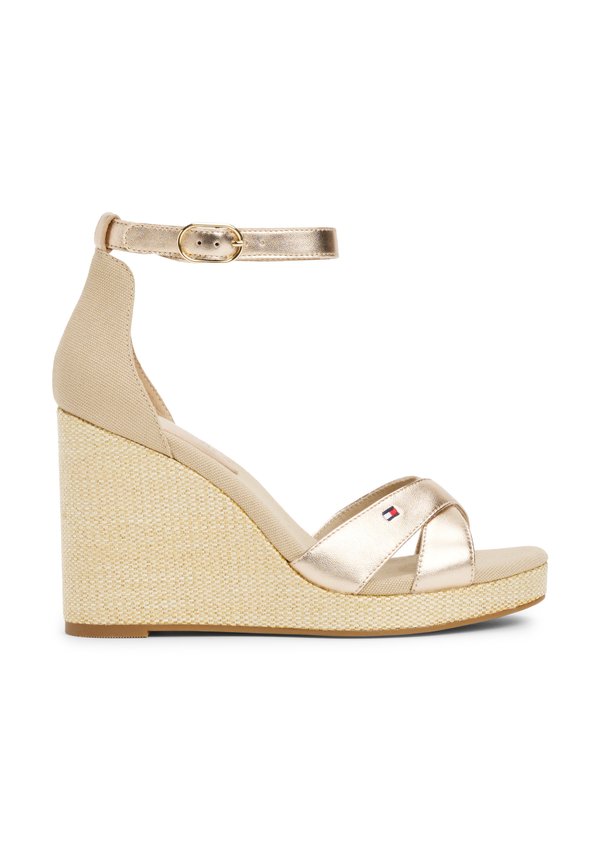 Wedge sandals - gold2