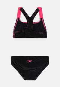 Speedo GIRLS MEDLEY LOGO  - Biquíni - black/pink