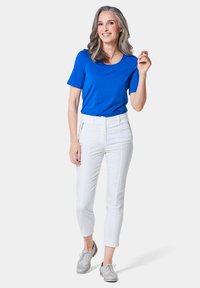 GOLDNER Stoffhose - white