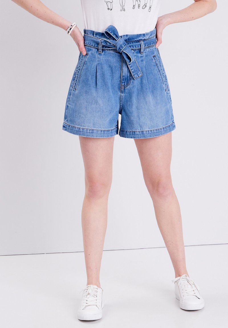 Damen Kleider | BONOBO Jeans Jeans Shorts denim used/used denim - KW62519 Damen Kleider | BONOBO Jeans Jeans Shorts denim used/used denim - KW62519