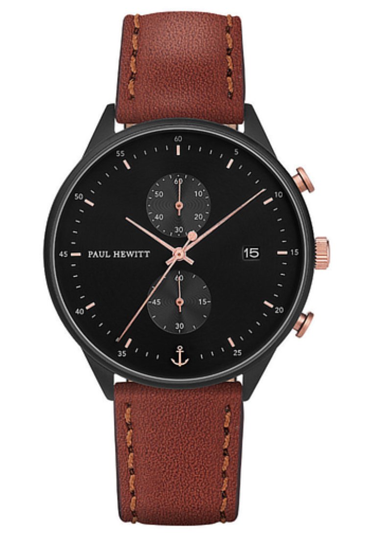 Herren Analoguhren | PAUL HEWITT BLACK SUNRAY Uhr brown/braun - IB86622 Herren Analoguhren | PAUL HEWITT BLACK SUNRAY Uhr brown/braun - IB86622