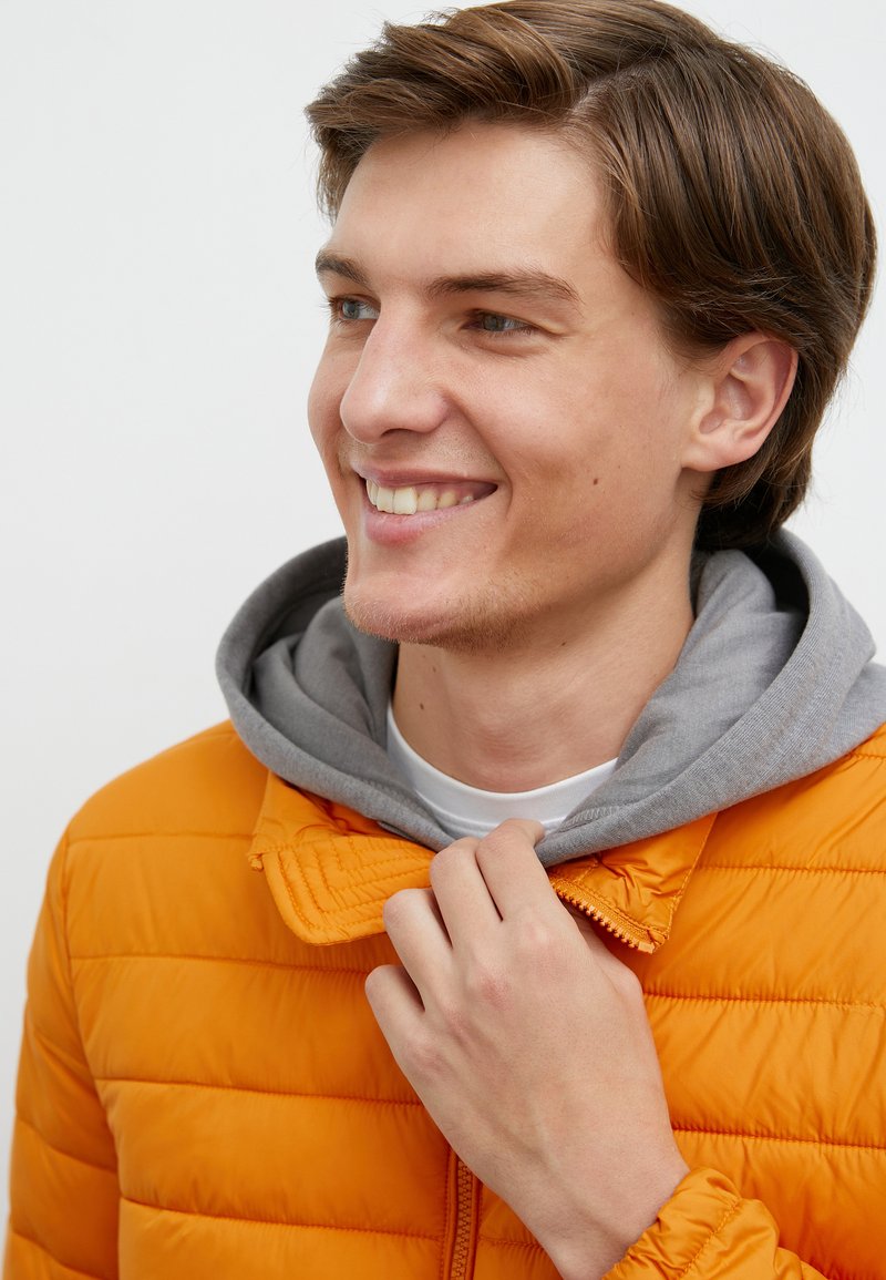 Herren Leichte Jacken | Finn Flare Winterjacke yellow/gelb - NC12249 Herren Leichte Jacken | Finn Flare Winterjacke yellow/gelb - NC12249