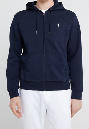 Mikina na zip - dark blue