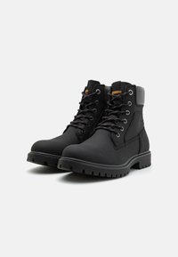 Jack & Jones JFWFINIUS  - Botines con cordones - Anthracite