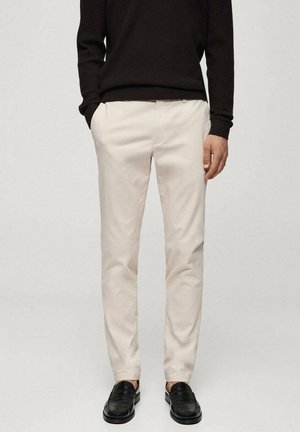 Pantalones chinos - off-white