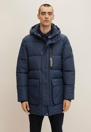Veste Motard En Cuir Synthétique TOM TAILOR Homme - Coupe Régulière, Poches, Logo Manche - Taille S à 3XL