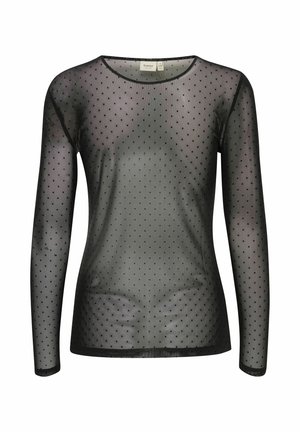 Fransa FRFXDETA TEE 1 - T-shirt à manches longues - black