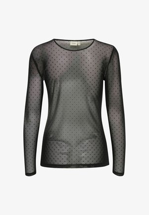 Fransa FRFXDETA TEE 1 - Long sleeved top - black