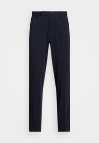 STRIPED PERFORMANCE TWILL SUIT TROUSER - Pantalones - navy/grey